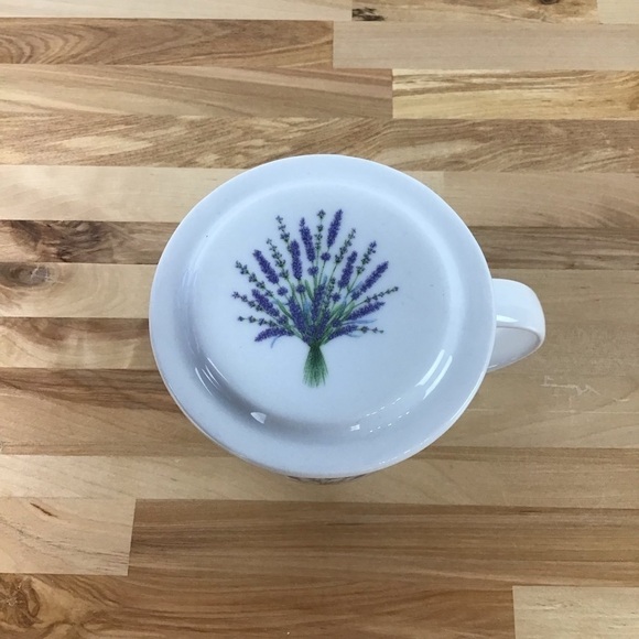 WAWEL fine porcelaine made in Poland mug tea cup coffee with drainer lavender - Picture 6 of 13